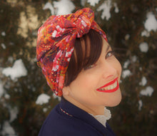Load image into Gallery viewer, Autumn wind - Adult headwrap