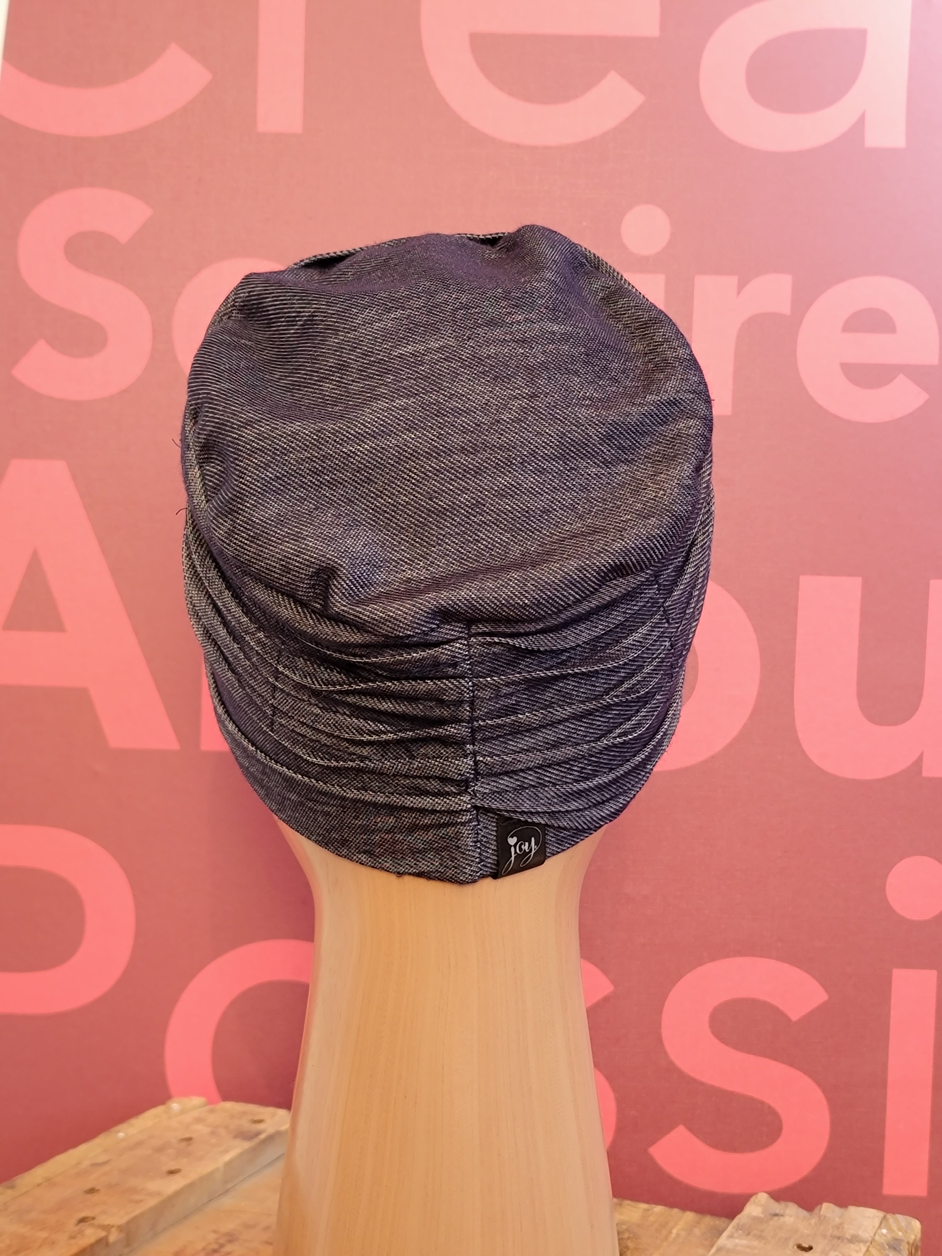 Bonnet modèle Joséphine -  "Jeans"