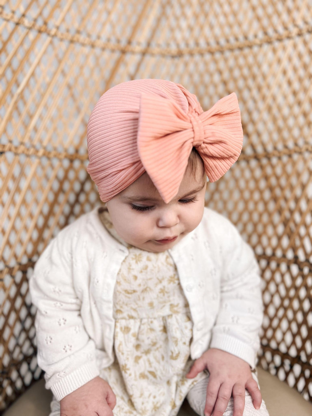 Bonnet Fée Morgane - Rose