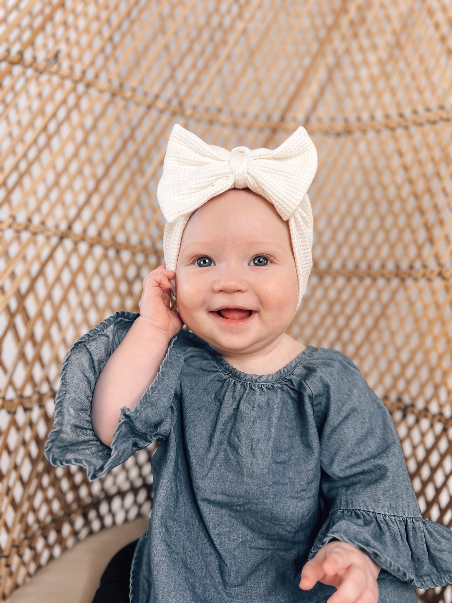 Bonnet Fée Morgane - Blanc cassé