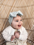Bonnet Fée Morgane - Bleu/vert pastel