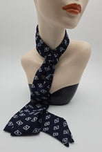 Load image into Gallery viewer, Bonnet et foulards modèle Bohémienne - Marine
