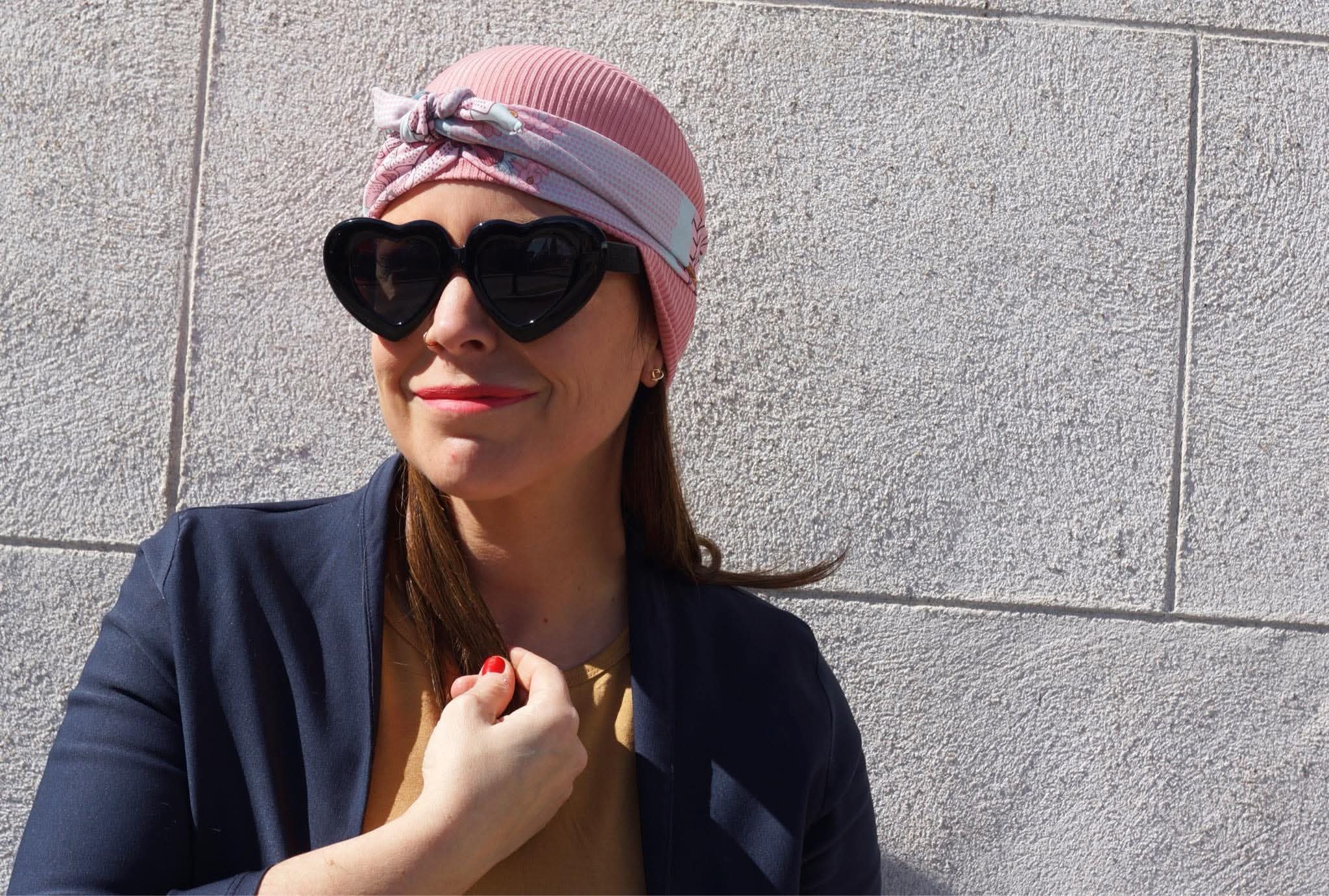 Bonnet Bohémienne Rose