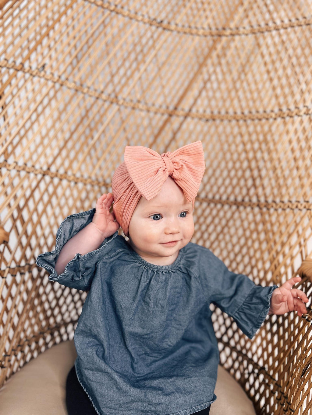 Bonnet Fée Morgane - Rose