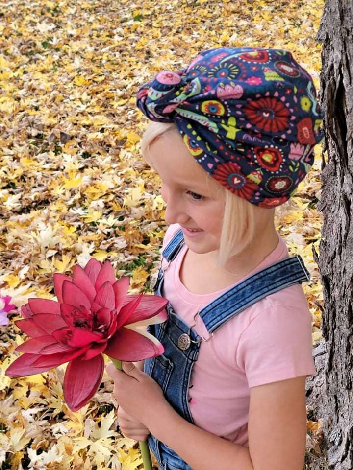 Bonnet enfant - Énergie Indigo